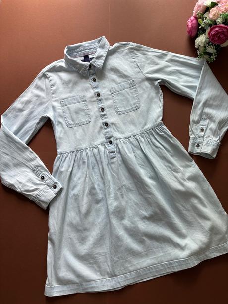 Ob/ šaty džínového vzhledu - v.12 let zn. gap, gap,152