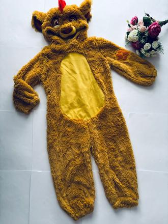 A n17/ kostým lvi král simba-v.3/4 roky zn. disney, 