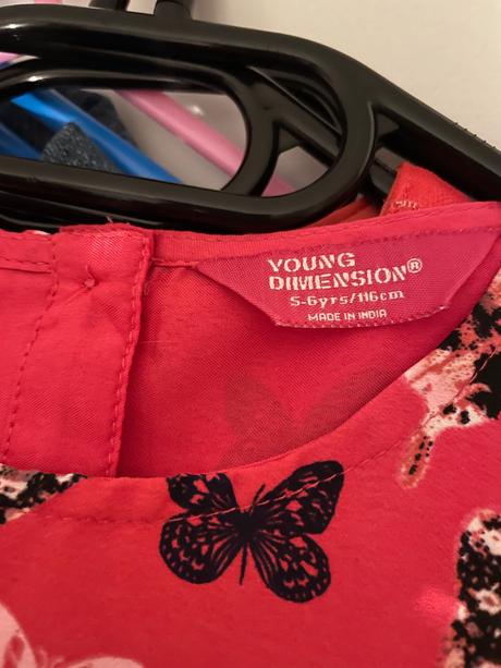 Motýlkové šaty, young dimension,116