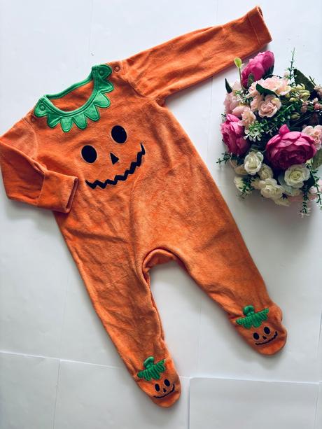 Overálek semišový- v.3/6 mes., nutmeg,68