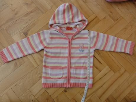 Svetřík s kapucí vel.92-98, 92