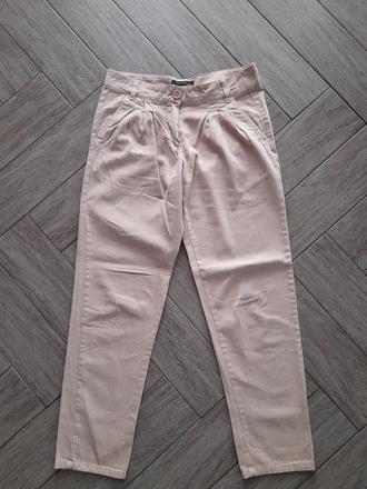 Béžové riflovinové "mrkváče" zn. gate, vel. 36, gate,36