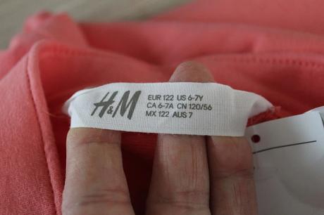 Tregíny vel. 6 - 7 let, h&m,122