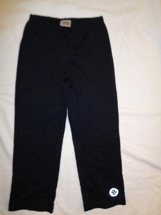 Luxusní černé funkční tepláky, 116