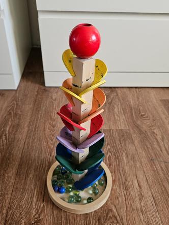 Montessori kuličková dráha se zvukem, 