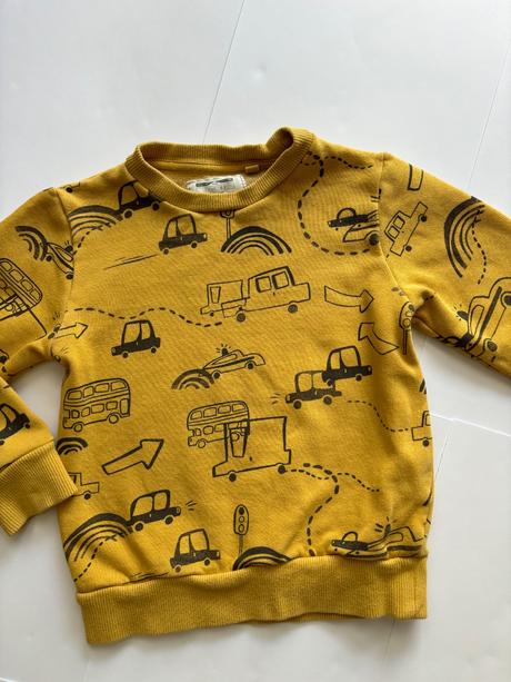 Mikina next s auty - v.4/5 let, next,110