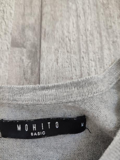 Šedý svetr mohito , velikost m, mohito,m