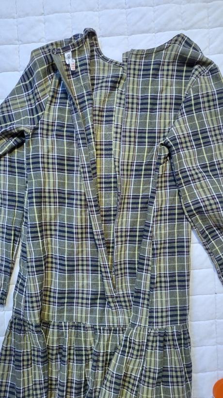 Zelené kárované šaty, coccodrillo,146