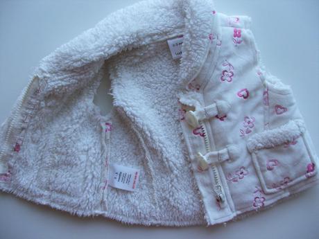 M212 dívčí vesta vel. 62, ladybird,62