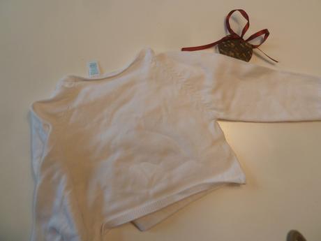 Zavinovací svetrové bolérko, obaibi,80