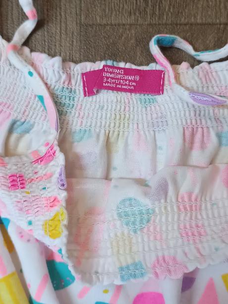 4x dívčí letní overaly, vel.98/104, young dimension,98