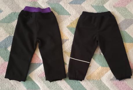 Zateplené softshellové kalhoty, kugo,86