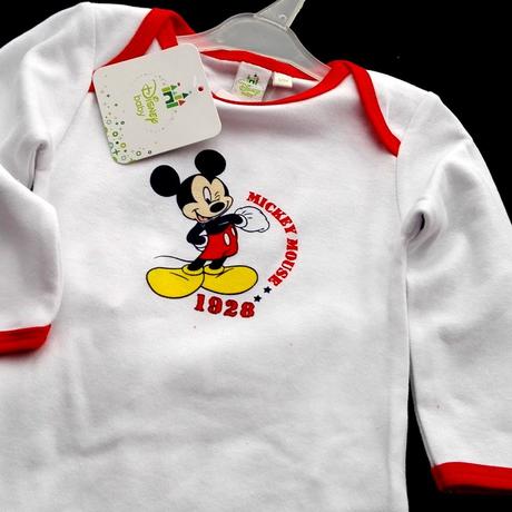 Dětské body, mickey, disney,62 / 80