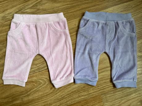 Sametové tepláky 2 ks, f&f,62