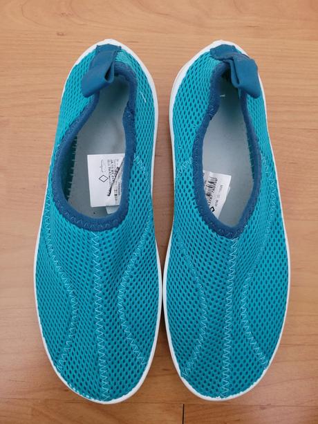 Boty do vody tyrkysové, decathlon,32