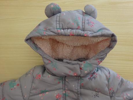 Zimní šedá bunda, vel. 80, dopodopo,80