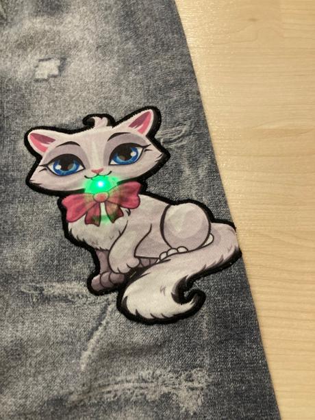 Zateplené legíny - svítící, 116