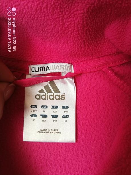 Mikina flauš zn."adidas" vel."140", adidas,140