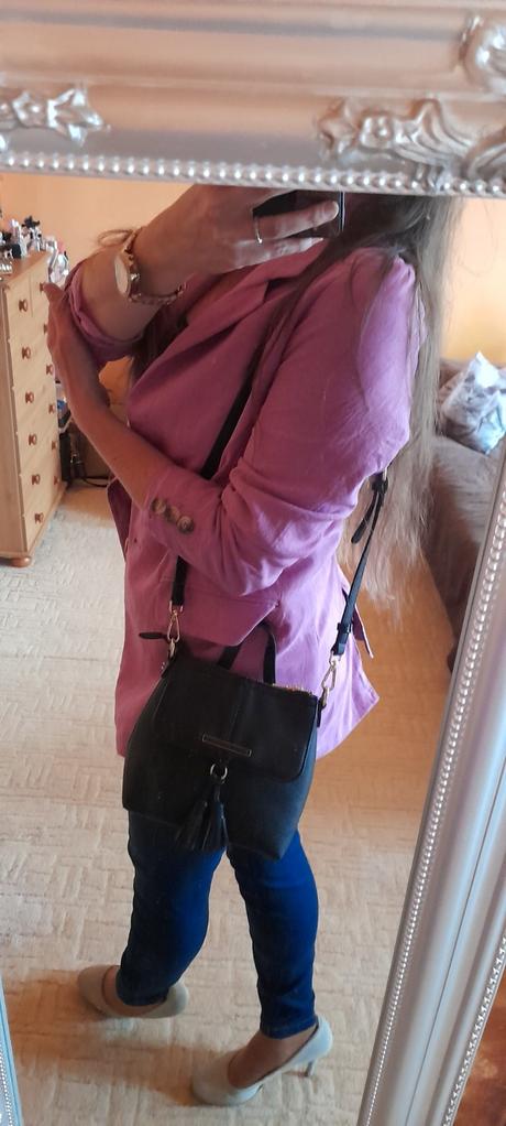 Pull&bear letní purpurové sako, pull&bear,s