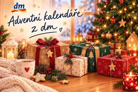 Adventní kalendáře z dm: 5 tipů, které vám zpříjemní čekání na Vánoce