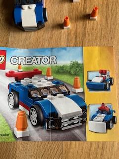 Lego autíčko creator 31027,