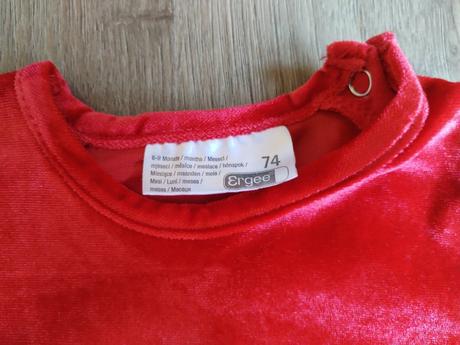 Vánoční šatičky vel 74, ergee,74