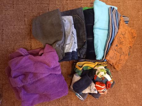 Balíček oblečení kluk 104, 104–116