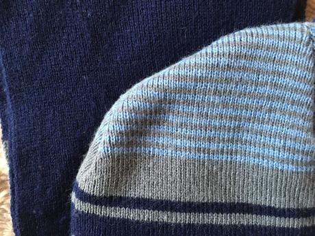 Set - čepice a šála (80/86) top stav, 86