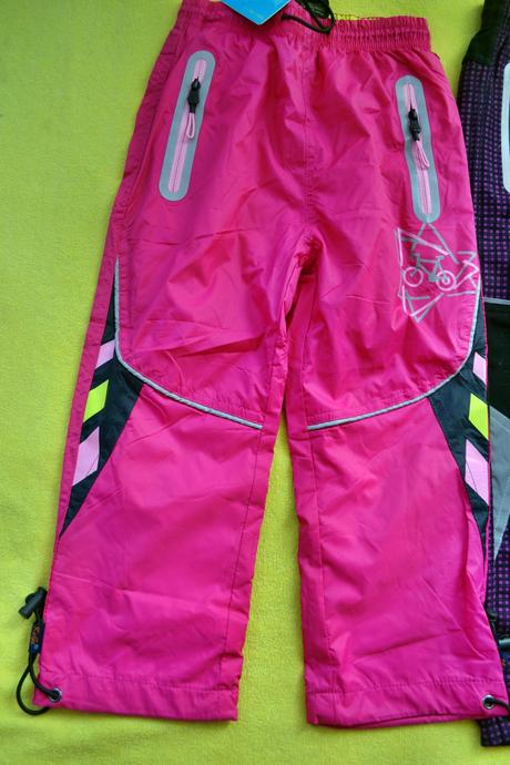 2x kalhoty kugo ,šusťákové,bavlna v.98, kugo,98