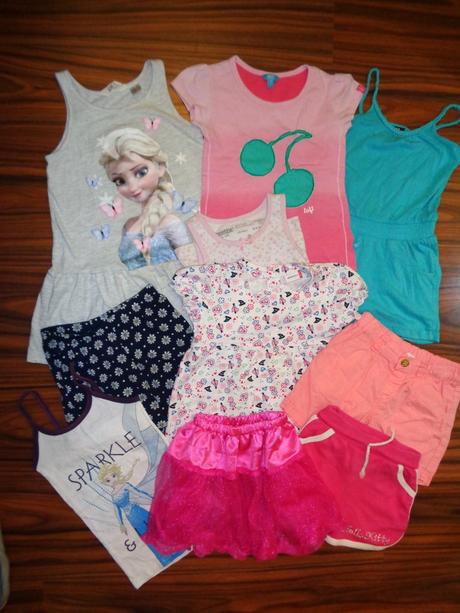 Top balíček pro holku 98/104 - 10 kusů, 86–98