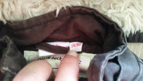 Dívčí teplejší bunda, impidimpi,74