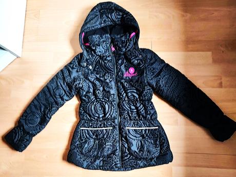 Zimní bunda desigual 158/164, desigual,158