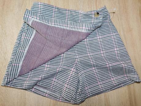 Dívčí sukně s kraťasy v jednom, 146