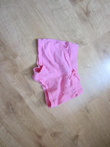 Neon bavlněné kraťásky, h&m,92