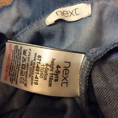 Kalhotový overal next, next,110