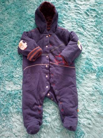 Modrá kombinézka zn.m&s,vel.68, 68