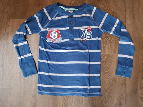 7x chlapecká trika s dlouhým rukávem, vel.116/122, 116