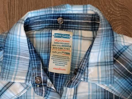 Pánská košile, krátký rukáv, river island, vel. m, river island,m