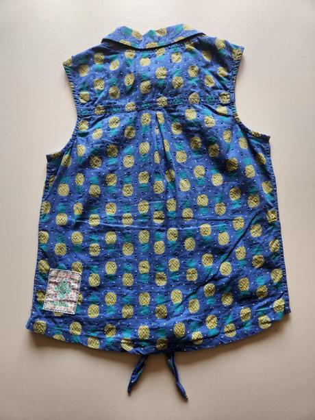 Obrázková crop halenka na uzel vel. 134, 134