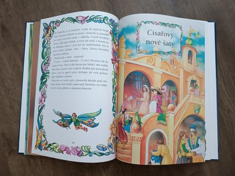 Knížka ilustrované pohádky,hans christian andersen,