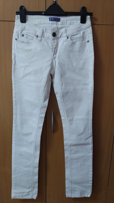 Bílé džíny ajc denim, 34