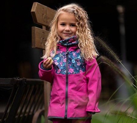 Softshellová bunda unuo dívčí vel. 122/128, unuo,122 / 128