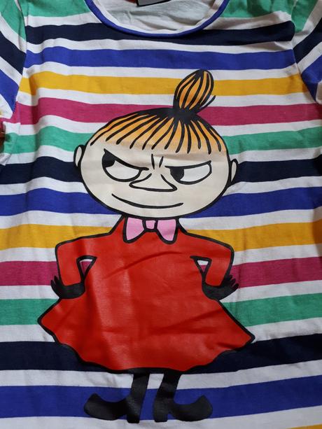 Veselé pruhované šaty, lindex,116