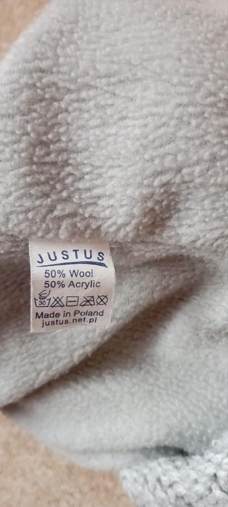 Čepice šedá zn."justus" vel."110-128",