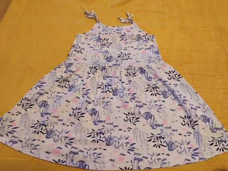 Letní šaty na ramínka vel.122, 122