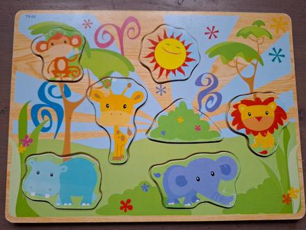 Vkládačka dřevěná,