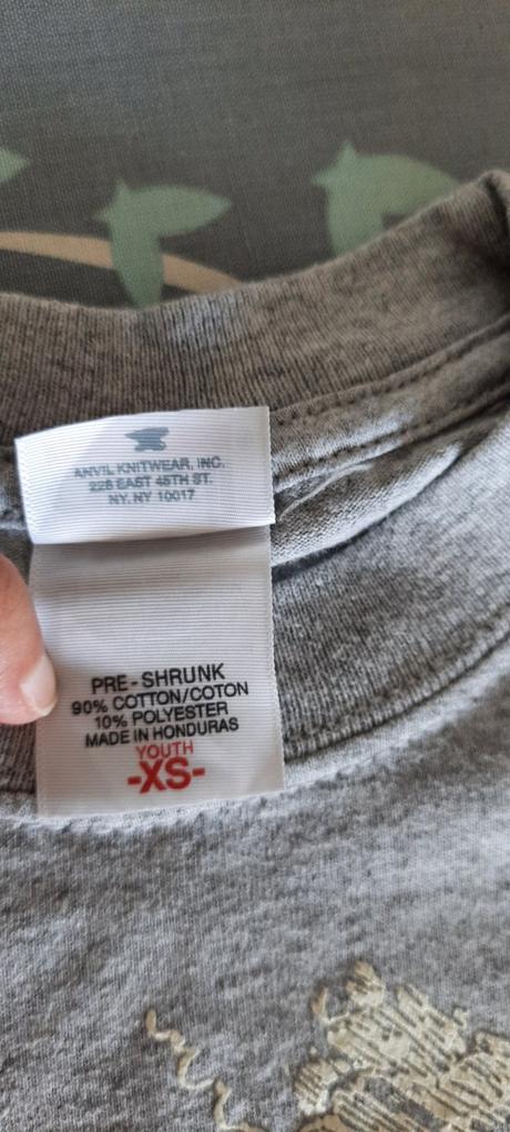 Chlapecké tričko s dlouhým rukávem značky anvil, 104