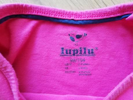 Tričko s dlouhým rukávem, lupilu,98