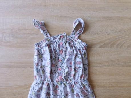 Letní overal hello kitty  vel.98/104, sanrio,98