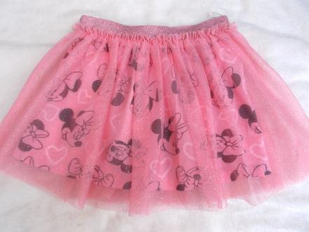 Tylová sukně minnie mouse, c&a,104